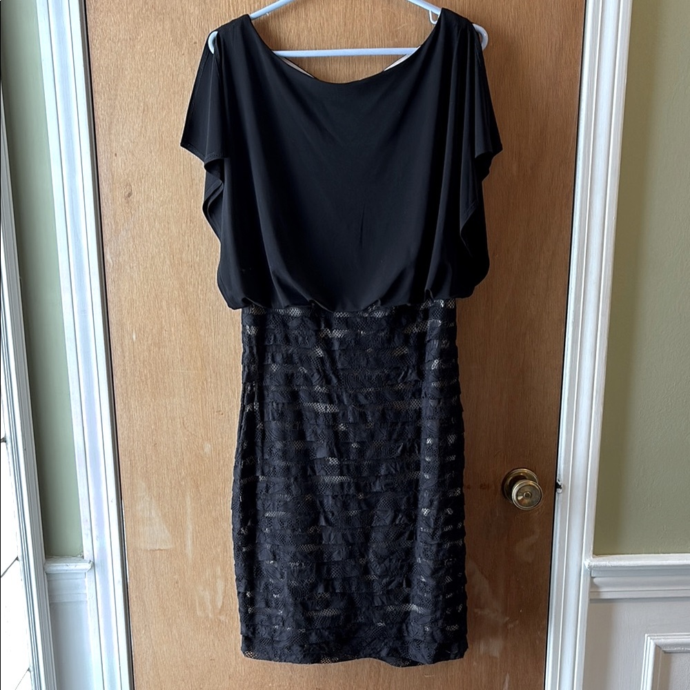 Black and Cream dress